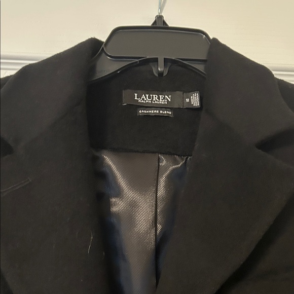 Lauren Ralph Lauren Classic Black Coat-NWT - Picture 3 of 12